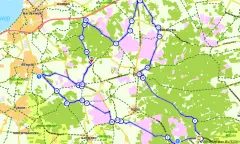 Route in Gelderland