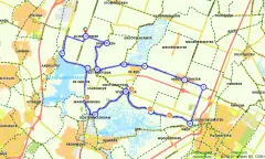 Route in Noord-Holland