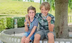 kids in fort