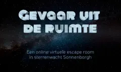 Gevaar uit de ruimte - Online escape room