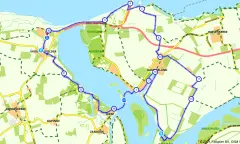 Route in Zeeland