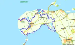 Route in Zeeland