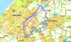 Route Delft