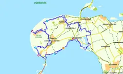 Route in Zeeland