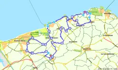 Route in Zeeland