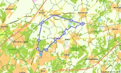 Route in het buitenland