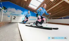 Volwassenen ski-les