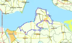 Route in Zeeland