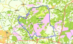 Route in Gelderland