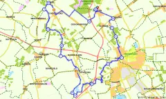 Route in Drenthe