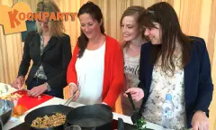Dames aan het koken
