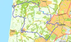 Route in Noord-Holland