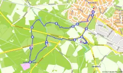 Route in Gelderland