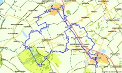 Route in Friesland