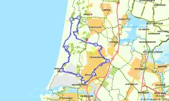 Route in Noord-Holland