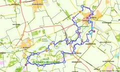 Route in Overijssel