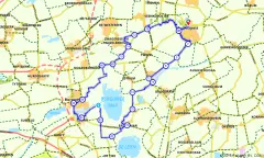 Route in Friesland