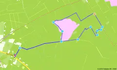 Route in Gelderland