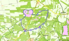 Route in Overijssel