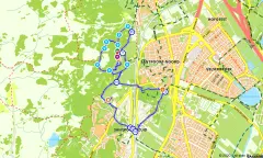 Route in Noord-Holland