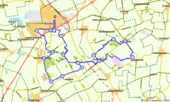 Route in Friesland