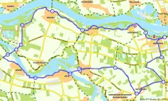 Route in Gelderland