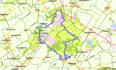 Route in Drenthe