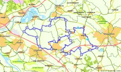 Route in Gelderland