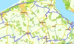 Route in Zeeland