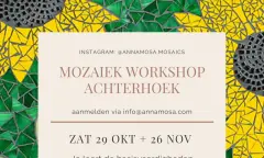 flyer mozaiekworkshop najaar 2022