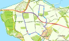 Route in Zeeland