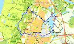 Route in Noord-Holland