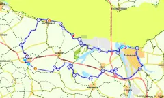 Route in Zeeland