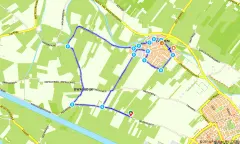 Route in Utrecht