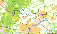 Route in Limburg