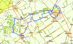 Route in Groningen