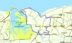 Route in Groningen