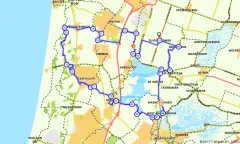 Route in Noord-Holland