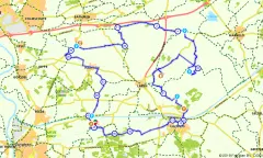 Route in Gelderland