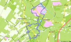 Route in Overijssel