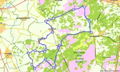 Route in Gelderland