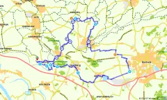 Route in Gelderland