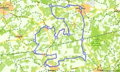 Route in Overijssel