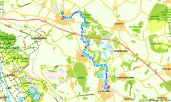 Route in het buitenland