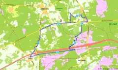 Route in Gelderland