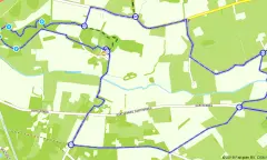 Route in Gelderland