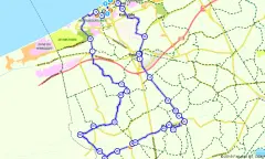 Route in het buitenland