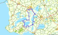 Route in Friesland