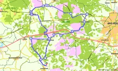 Route in Gelderland