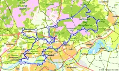 Route in Gelderland